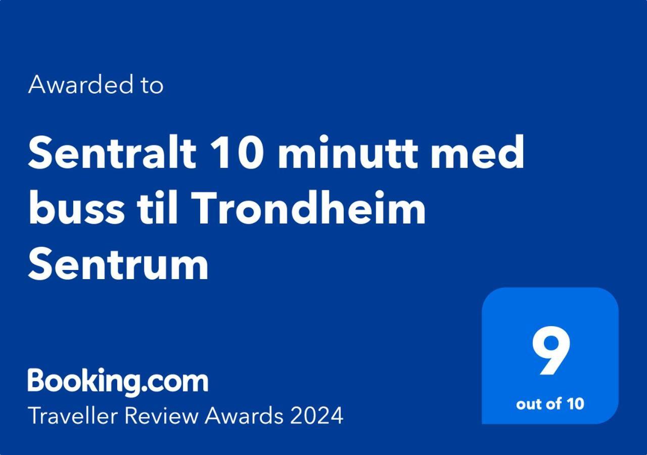 Sentralt 10 Minutt Med Buss Til Trondheim Sentrum Exterior foto